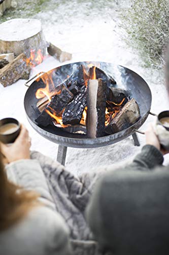 Pittsburgh Industrial Small Oiled Steel Fire Pit
