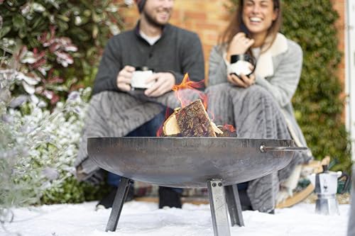 Pittsburgh Industrial Small Oiled Steel Fire Pit