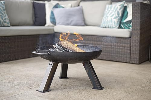 Pittsburgh Industrial Small Oiled Steel Fire Pit