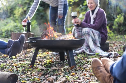 Pittsburgh Industrial Small Oiled Steel Fire Pit