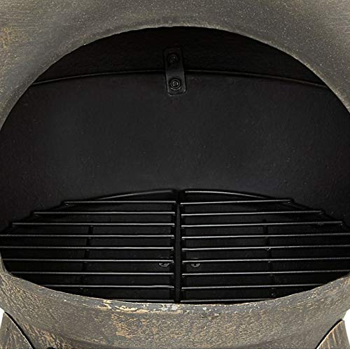 La Hacienda Cuba Cast Iron & Steel Chiminea