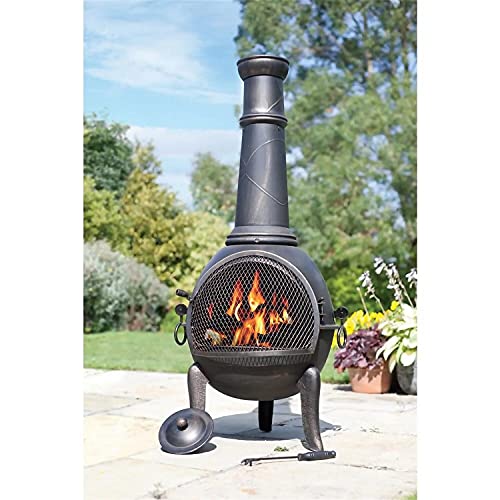 La Hacienda Monterrey Cast Iron Chiminea
