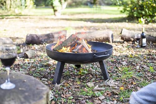 Pittsburgh Industrial Small Oiled Steel Fire Pit