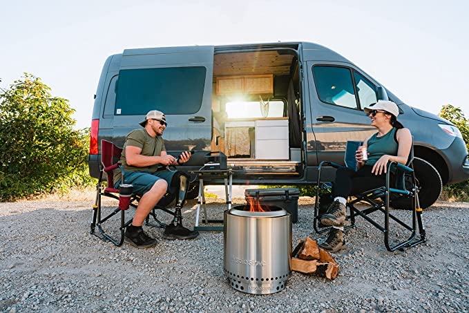 Solo Stove Ranger 2.0 Smokeless Fire Pit with Stand