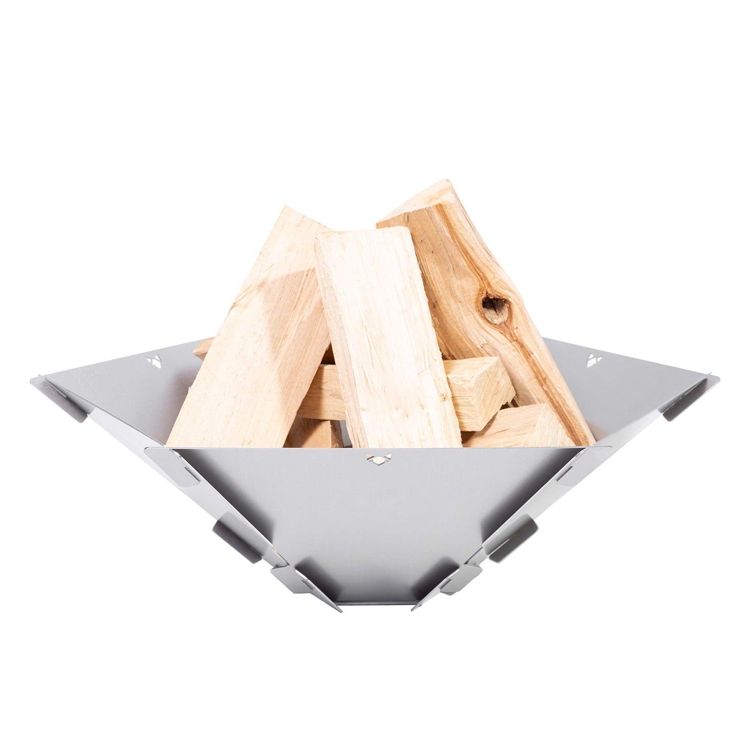 FENNEK Hexagon Stainless Steel Mobile Fire Pit