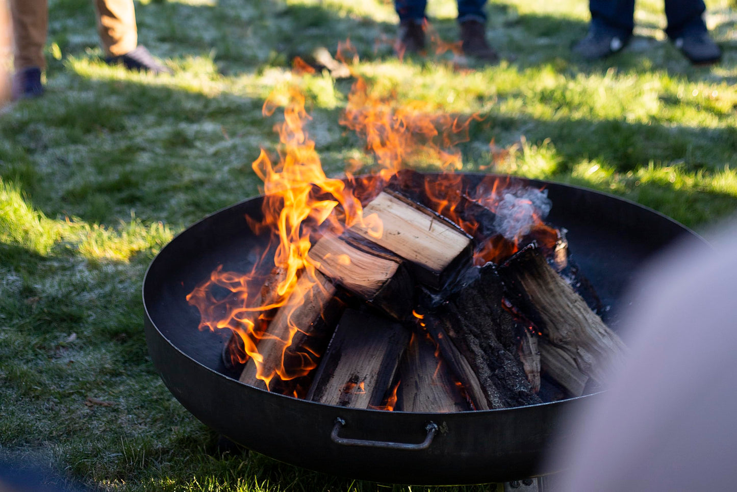 Pittsburgh Industrial Large Oiled Steel Fire Pit