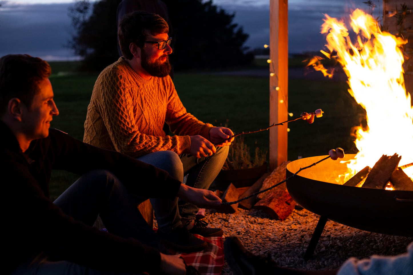 Pittsburgh Industrial Large Oiled Steel Fire Pit