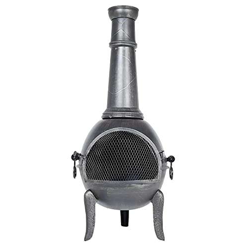 La Hacienda Monterrey Cast Iron Chiminea